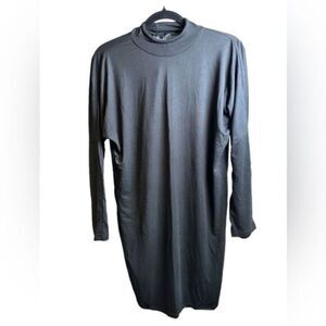 NWT YANA K Women’s Mock Turtleneck Classic Long Sleeve Tunic Dress - Size OS